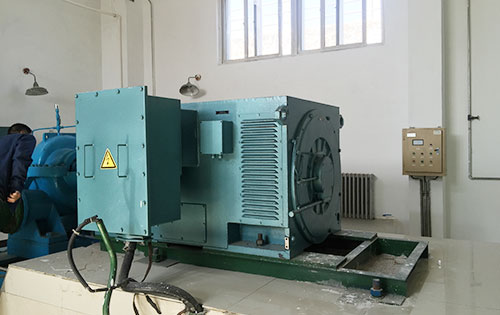 范县某水电站工程主水泵使用我公司高压电机安装尺寸