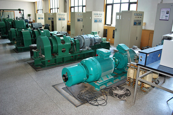 范县某热电厂使用我厂的YKK高压电机提供动力